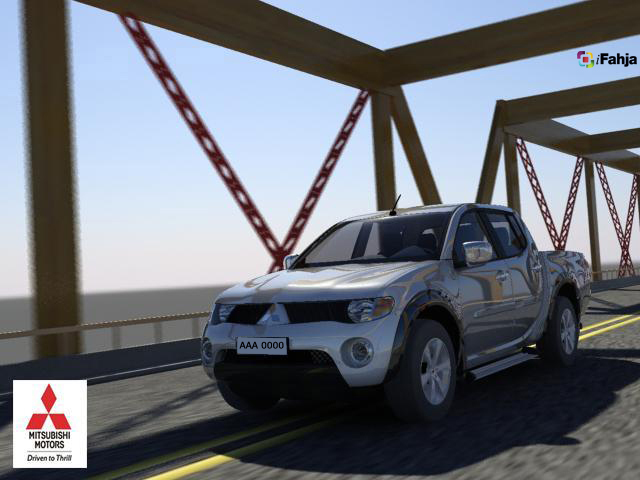 24-mitsubishi-on-bridge