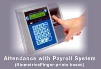 Attendance with Payroll System (BiometricsFinger-prints based)